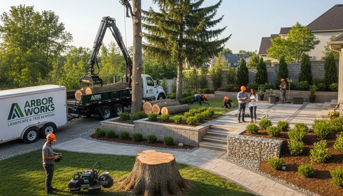 Seattle WA landscape design with native plants and drainage by Chop Chop Tree