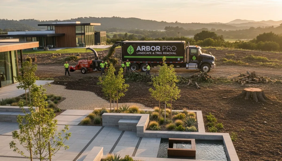 Seattle landscape design with native trees and drainage solutions by Chop Chop Tree experts