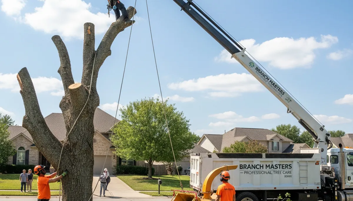 Professional tree removal in Seattle, WA by Chop Chop Tree experts using safe modern equipment