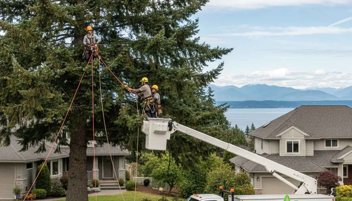 Professional tree removal service in Seattle WA by certified arborists