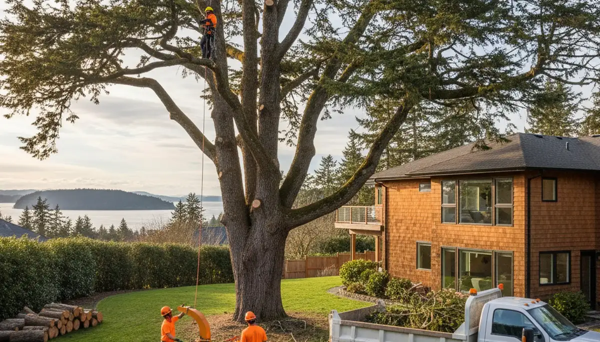Professional tree removal service in Seattle WA by certified arborists