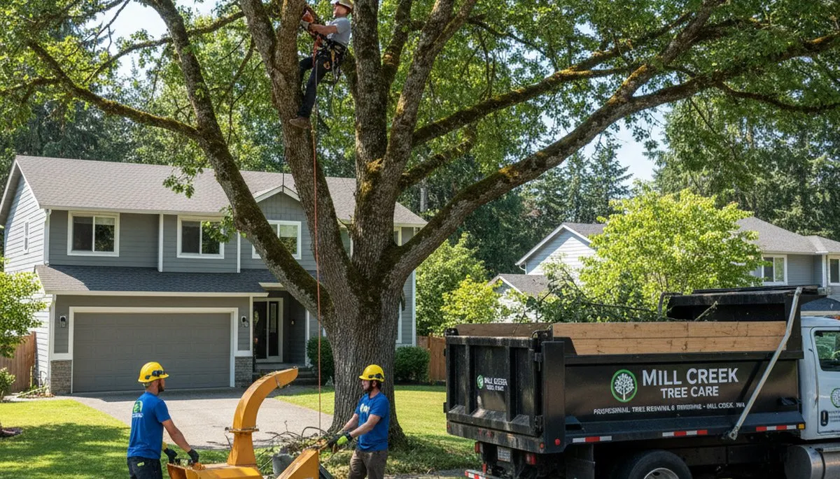 Professional tree removal service in Seattle WA by certified arborists