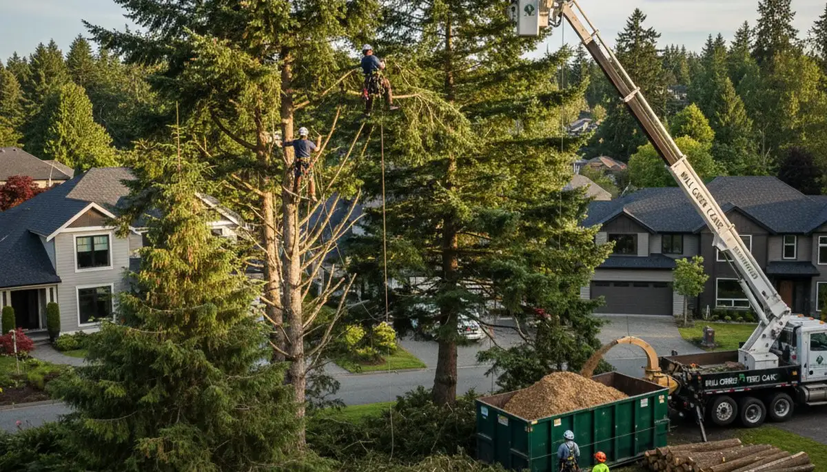 Professional tree removal service in Seattle WA by certified arborists at Tree Services in Seattle