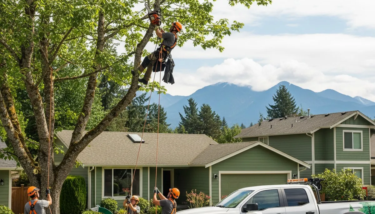 Professional tree removal service in Seattle, WA by certified arborists at Tree Services in Seattle
