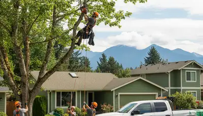 Professional tree removal service in Seattle, WA by certified arborists at Tree Services in Seattle