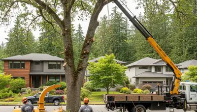 Professional tree removal service in Seattle WA by certified arborists