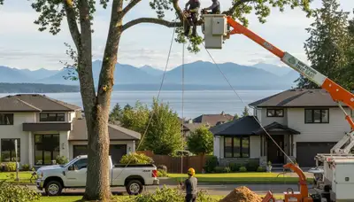 Professional tree removal service in Seattle, WA by certified arborists